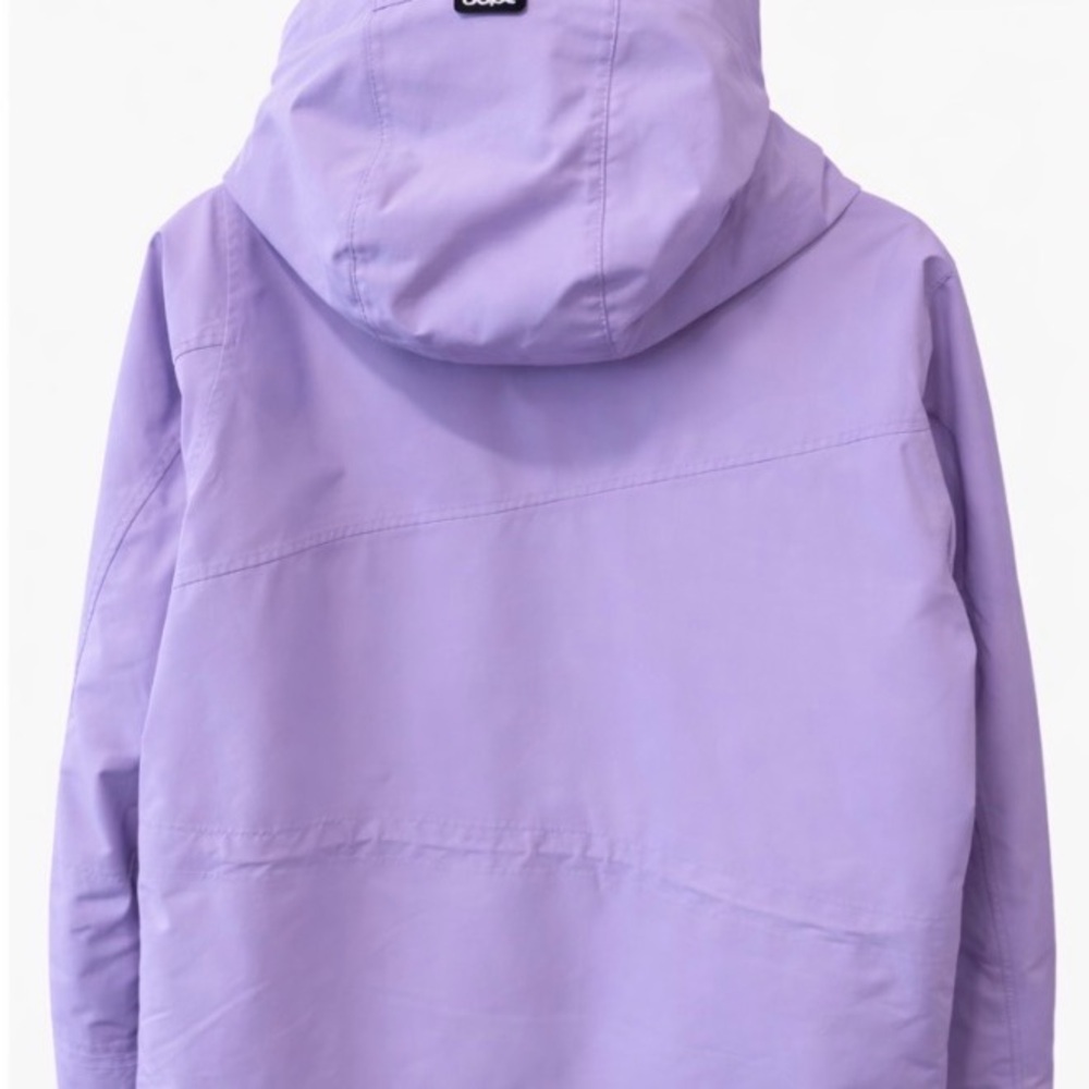 DOPE Women's Light Purple Ski Jacket - Picture 3 of 5